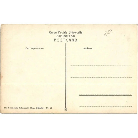 Rosia Bay Gibraltar Postcard - Picture 2 of 2